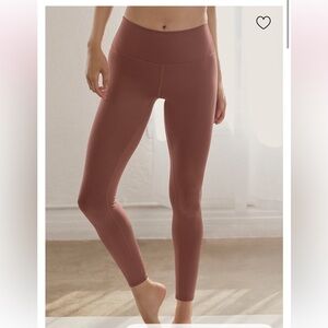 ALO Yoga chestnut brown airlift leggings size xxs!